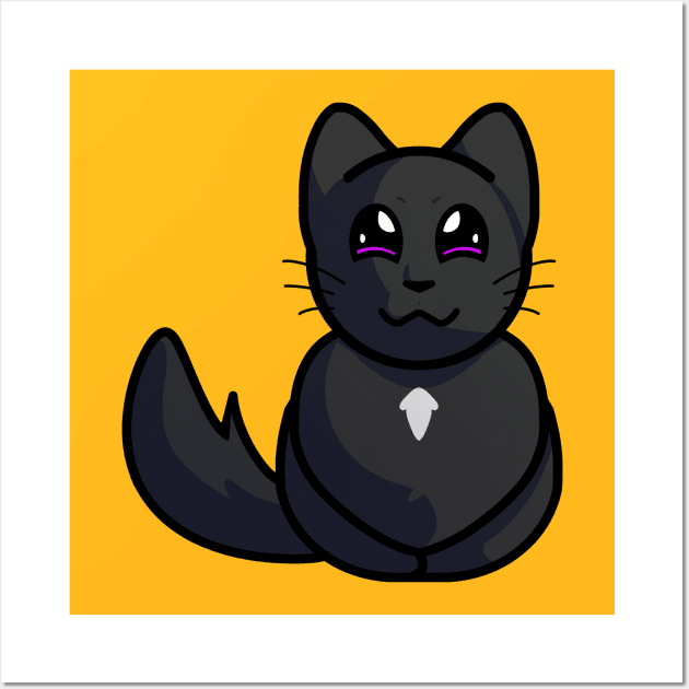 Ravenpaw Wall Art by ember_dino